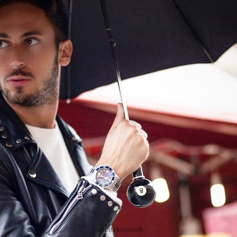 Mænd PASOTTI 64 50890-5 n30 - billard pool 8-bold foldeparaply 824L2155