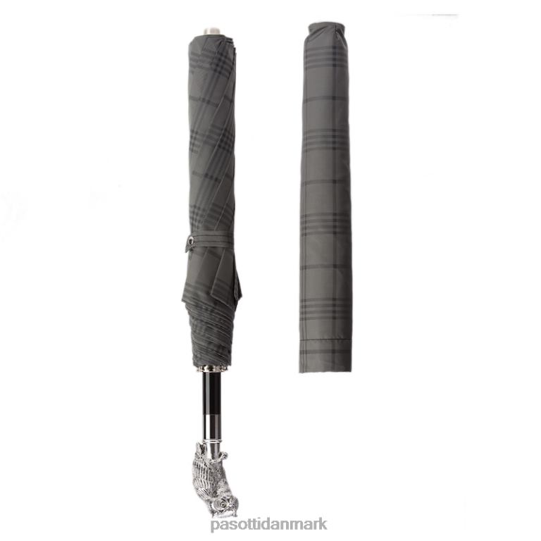 Mænd PASOTTI 64 6434-9 w44 - sølvugle foldeparaply 824L2178