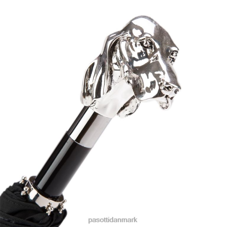 Mænd PASOTTI 64 oxf-18 w40 - hundefoldeparaply i sølv 824L2168