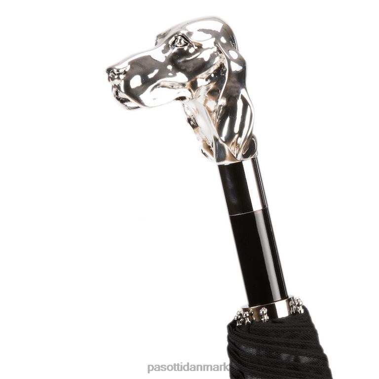 Mænd PASOTTI 64 oxf-18 w40 - hundefoldeparaply i sølv 824L2168