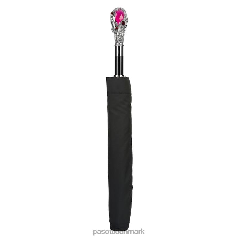 Mænd PASOTTI 64 oxf-18 w68 - rubin luksus paraply, rødt ædelstenshåndtag 824L2180