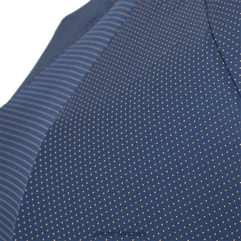 Mænd PASOTTI 64 pto cn4 n36 - foldeparaply med læderhåndtag 824L2186