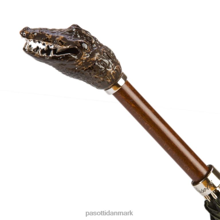 Mænd PASOTTI 478 11780-254 k66 - camouflage paraply med krokodillehåndtag 824L233