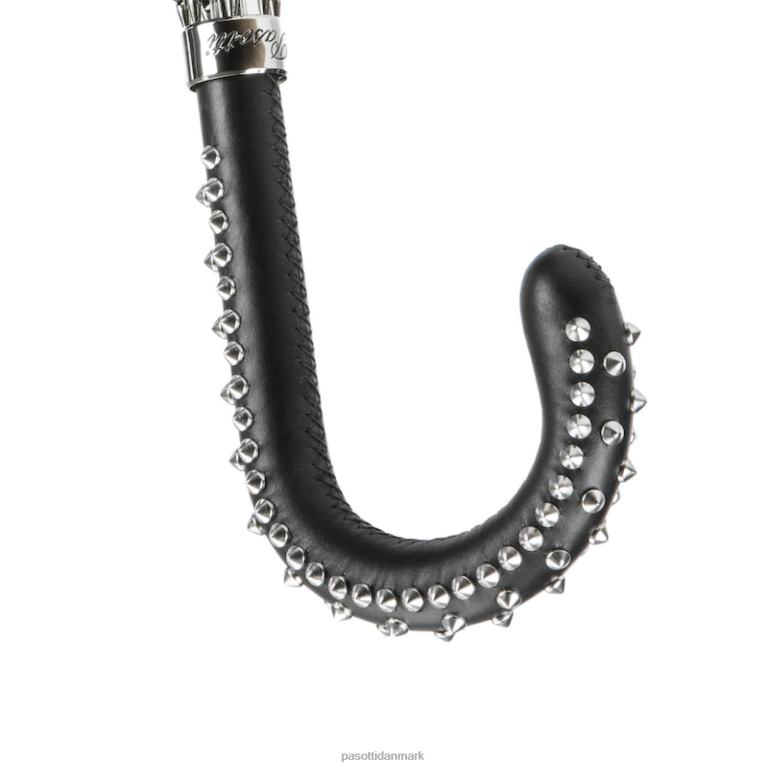 Mænd PASOTTI 478 11780-9 h20u - rød camouflage paraply med nitter på håndtaget 824L210