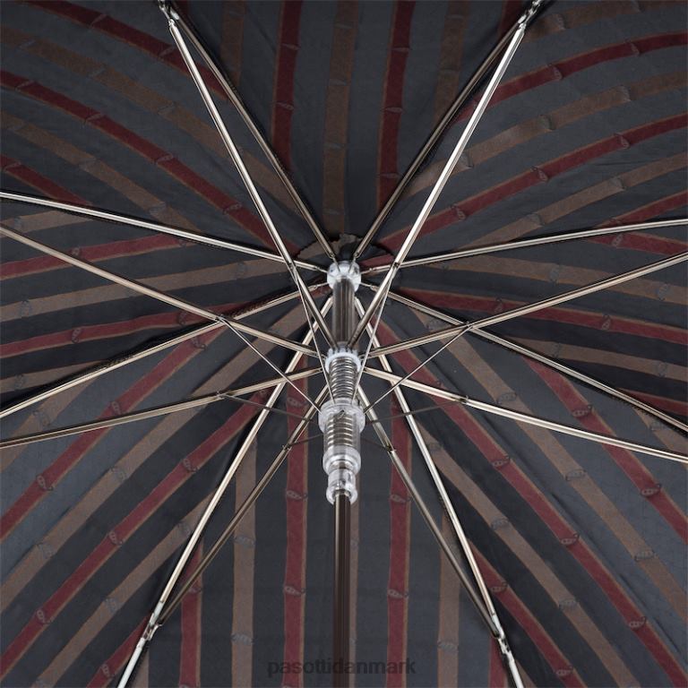 Mænd PASOTTI 478 5880-1 n59 - paisley paraply med hornhåndtag 824L212