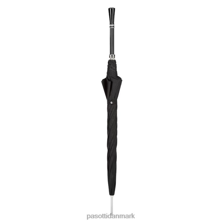 Mænd PASOTTI 478 6278-1 w03 - luksus sort paraply 824L284