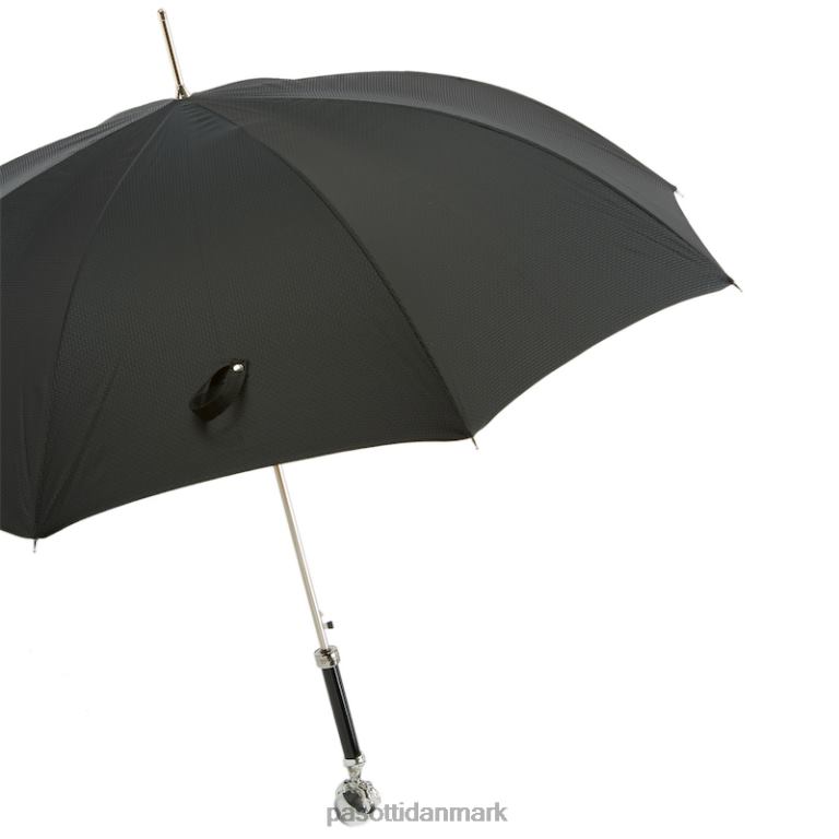 Mænd PASOTTI 478 7079-8 k55 - sort paraply med klohåndtag 824L216
