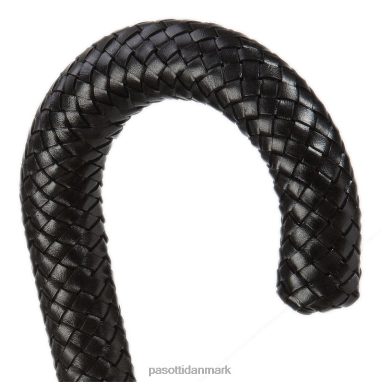 Mænd PASOTTI 478 milford-2 n37 - milford paraply med flettet læderhåndtag 824L239