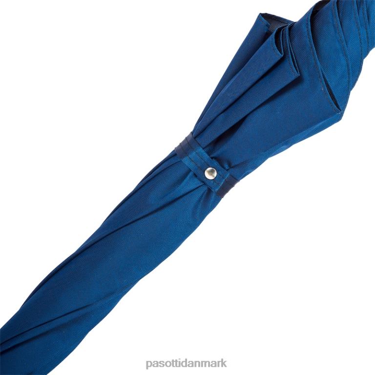 Mænd PASOTTI 478 oxf-8 w39pb - blå paraply, sølv greyhound håndtag 824L280