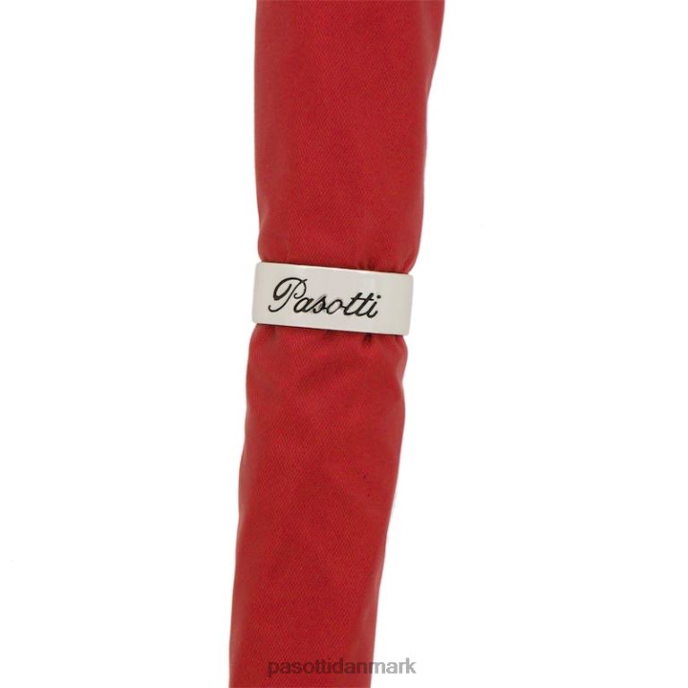 Mænd PASOTTI 478fa oxf-4 w40pr - rød paraply med sølvhund 824L227