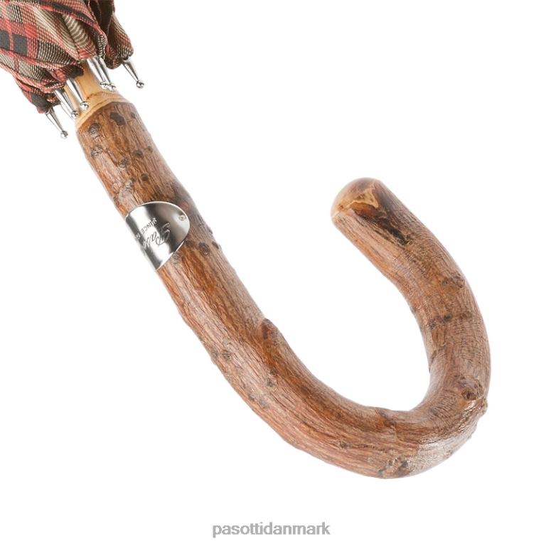 Mænd PASOTTI 142 diamant-21 f - skræddersyet solid stick paraply 824L2104