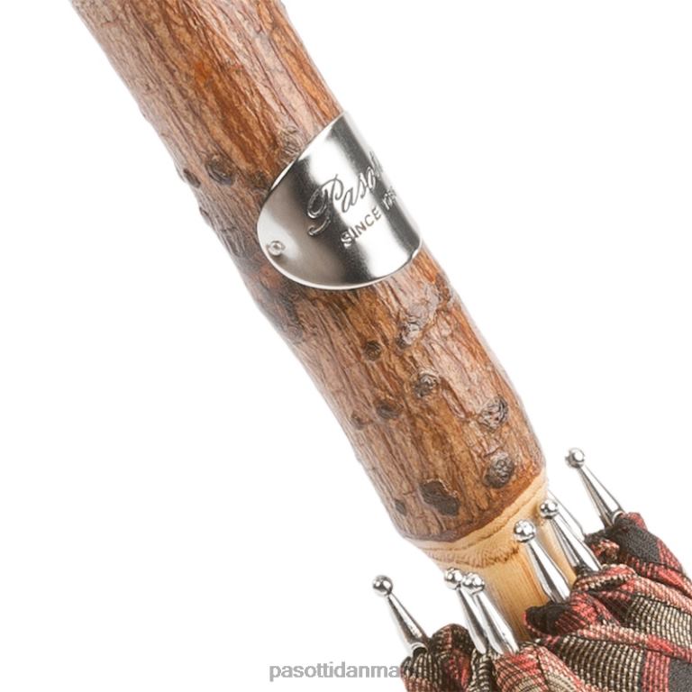 Mænd PASOTTI 142 diamant-21 f - skræddersyet solid stick paraply 824L2104