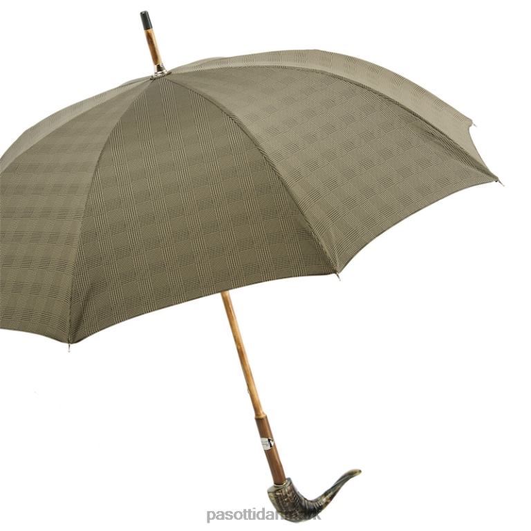 Mænd PASOTTI 142 milford-6 cm - fårehornsparaply 824L2127