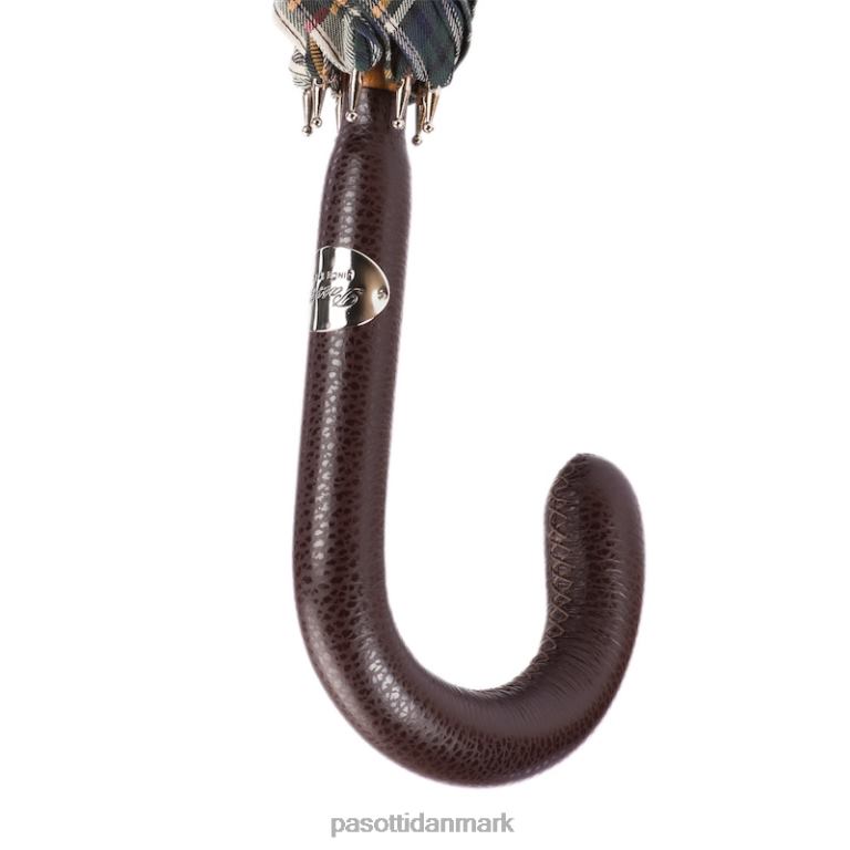 Mænd PASOTTI 142 ptb155-1 p - brun tartan paraply 824L2106