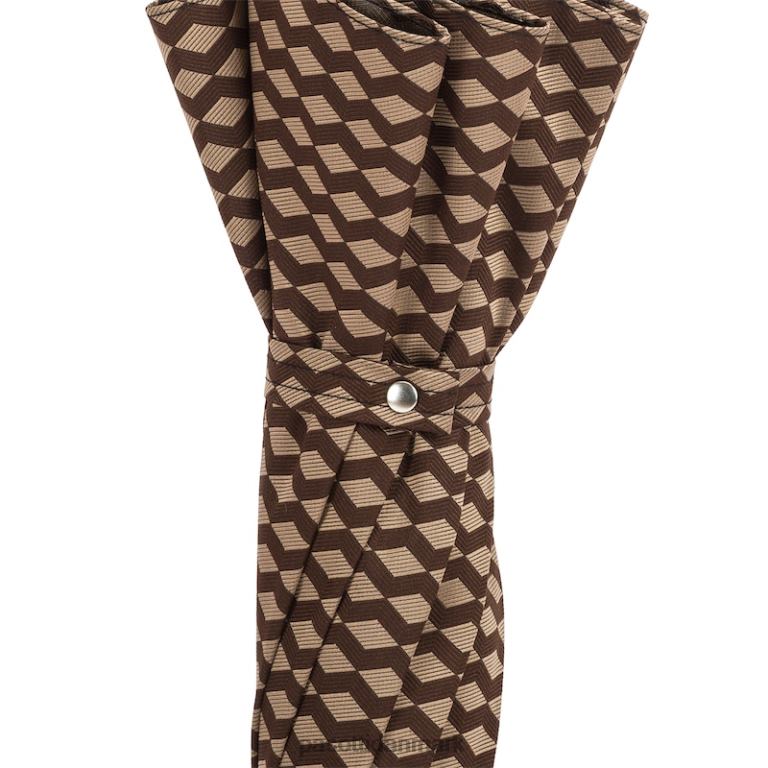 Mænd PASOTTI 145 atene-1 c - jacquard paraply med geometrisk design 824L2139