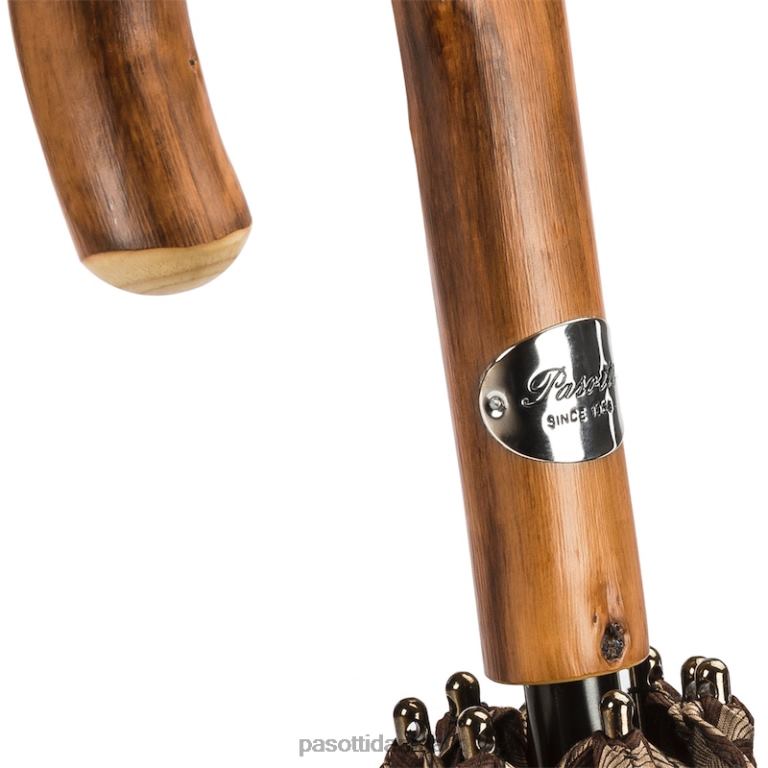 Mænd PASOTTI 145 atene-1 c - jacquard paraply med geometrisk design 824L2139