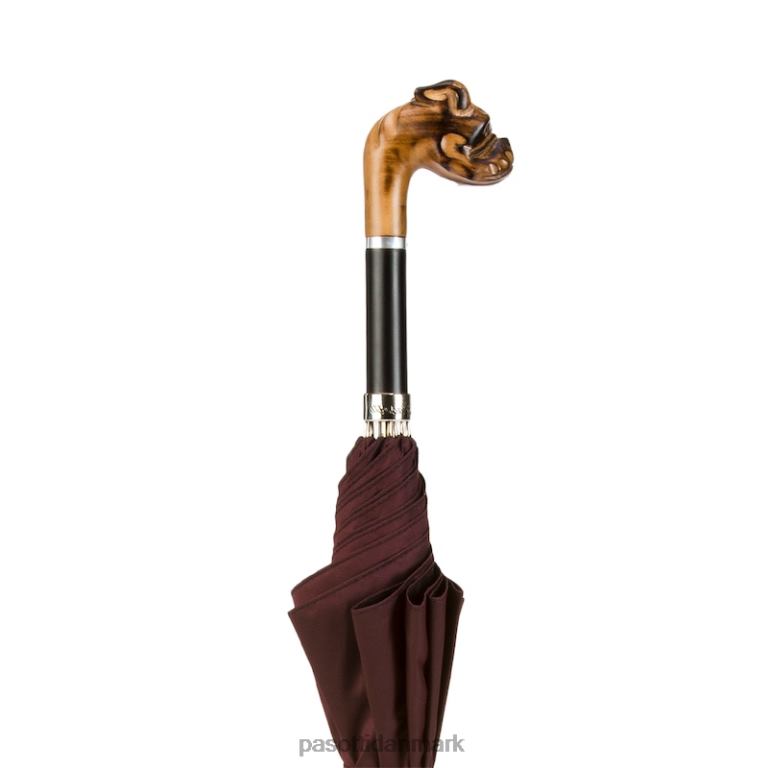 Mænd PASOTTI 478 oxf-15 n51 - håndskåret bulldog paraply 824L2128