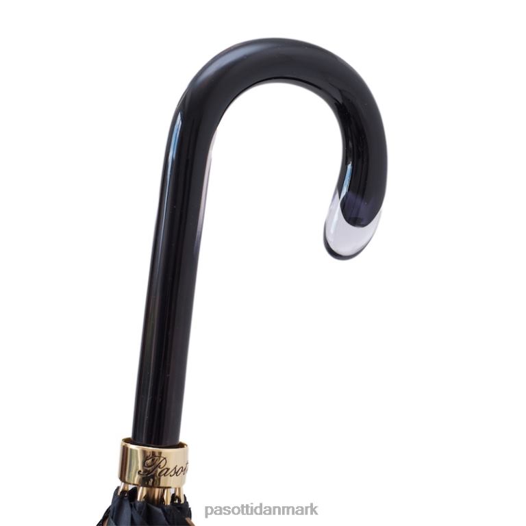 unisex PASOTTI 189 21028-11 g15 - brun paraply med zebraprint 824L2432