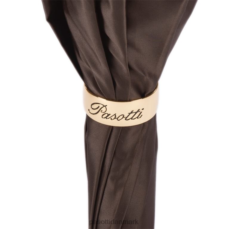 unisex PASOTTI 189 21029-21 g2 - paraply med rødt girafprint interiør, dobbelt stof 824L2420