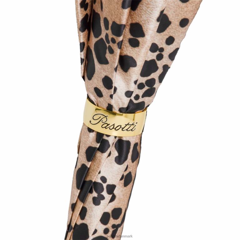unisex PASOTTI 189 50884-1411 h20 - paraply leopardo e rose 824L2401