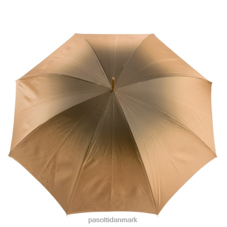 unisex PASOTTI 189 52417-16 p5 - leopardprint elfenben paraply, dobbelt klud 824L2412