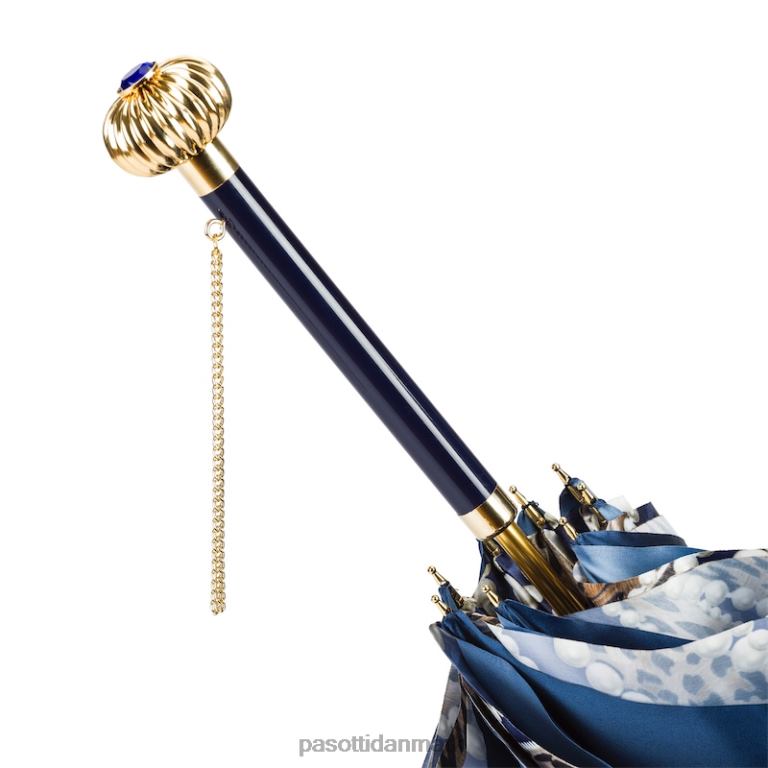 unisex PASOTTI 189 5a003-33 u14 - fantastisk paraply med perler og gepard print 824L2425