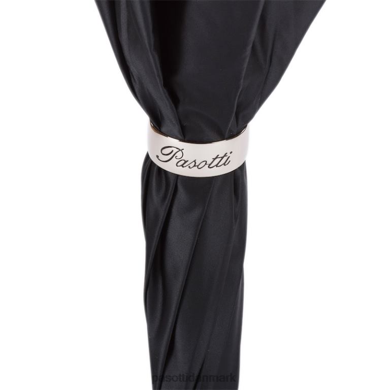 unisex PASOTTI 189n 52417-21 a35 - paraply med rød leopardprint, dobbelt klud 824L2428