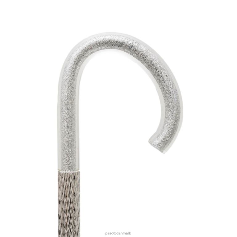 unisex PASOTTI 189n 9c458-9 p34 - paraply animalier med sølvroser 824L2422