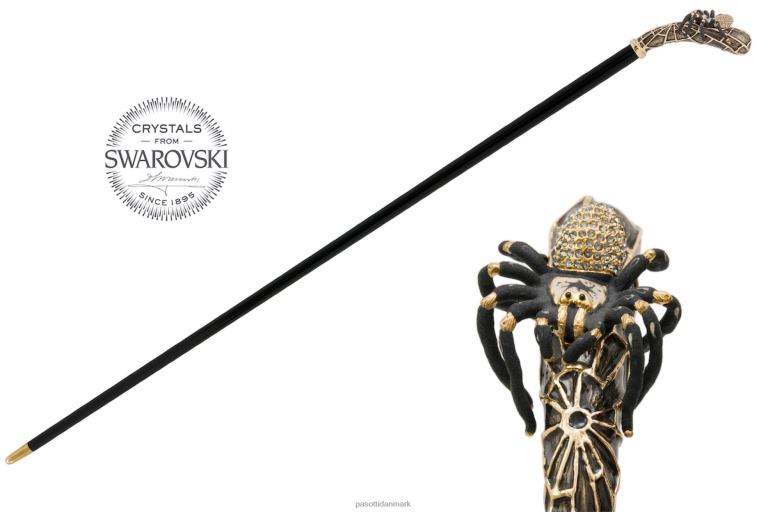 unisex PASOTTI ba k38 - tarantelstok med swarovski krystaller 824L2223
