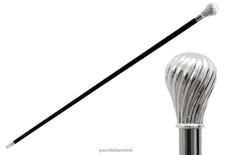 unisex PASOTTI ba w13 - klassisk knob sølv stok 824L2248